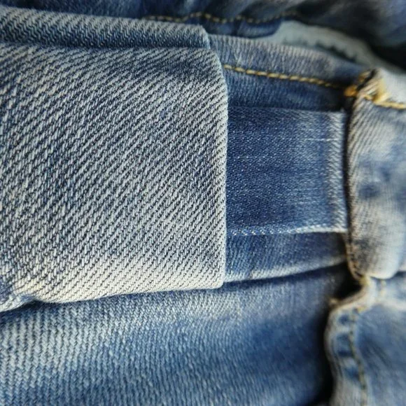 NEW Vintage Y2K Retro Denim Stretch Jeans High Rise Elastic Waist Extenders 10